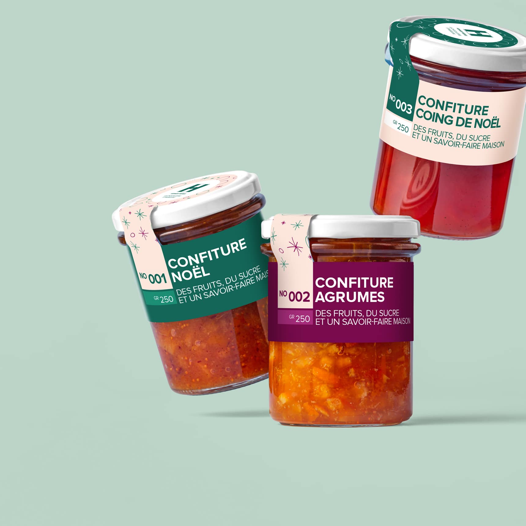 Confitures et pâtes à tartiner